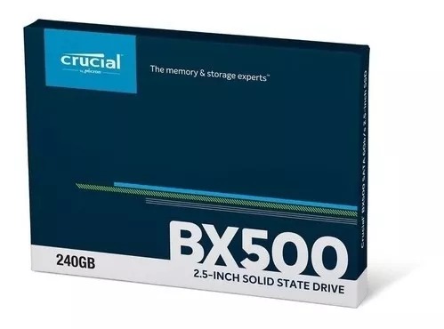 Disco Estado Solido SSD 240GB CRUCIAL Bx500 2.5